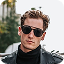 Young man wearing sunglasses outdoors